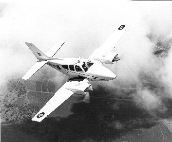 Beech BE55 - Baron presented to Ian Smith