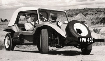 Publicity shot of a beach buggy